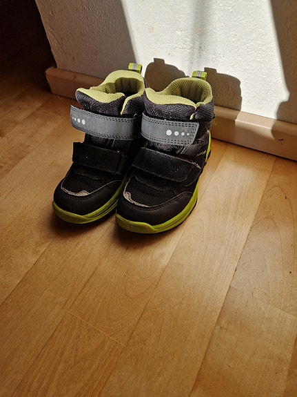 Superfit lasten kengät koko 25 musta‑vihreä unisex