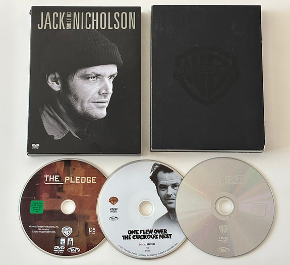 Jack Nicholson collection dvd boxi
