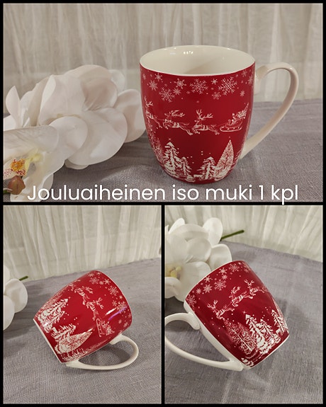 Jouluaiheinen iso muki 1 kpl