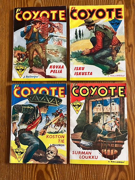 EL Coyote seikkailukirjat 1960