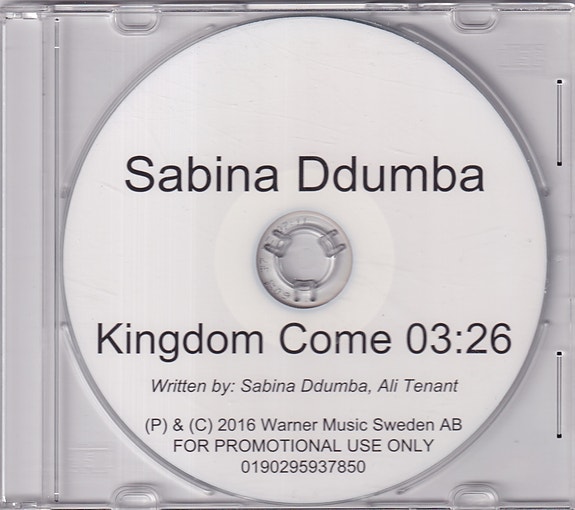 Sabina Ddumba - Kingdom Come (CDr, Single, Promo)