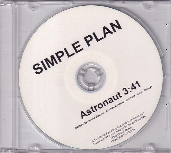 Simple Plan - Astronaut (CDr, Single, Promo)