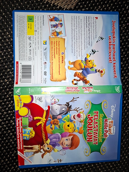 Ystäväni Tiikeri & Nalle Puh Suosikkinuuskijat pelastavat joulun DVD