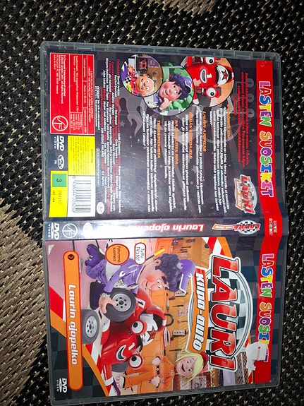 Lauri kilpa-auto lasten DVD