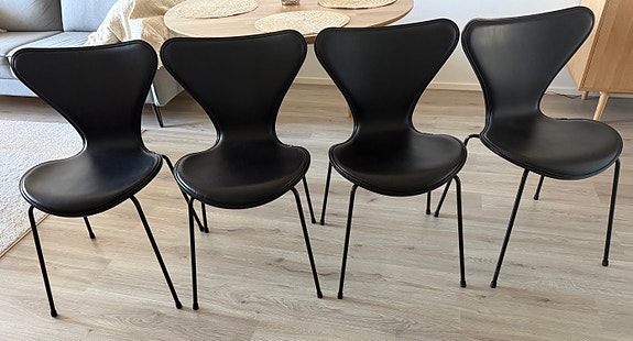 Fritz Hansen seiska-tuolit 4 kpl