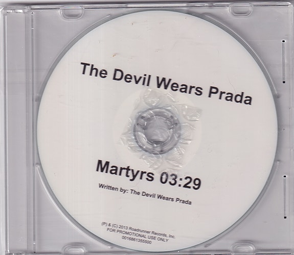The Devil Wears Prada - Martyrs (CDr, Single, Promo)