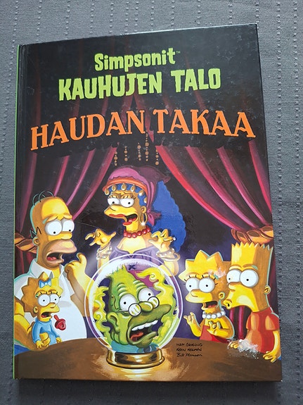 Simpsonit Kauhujen talo, Haudan takaa-kirja