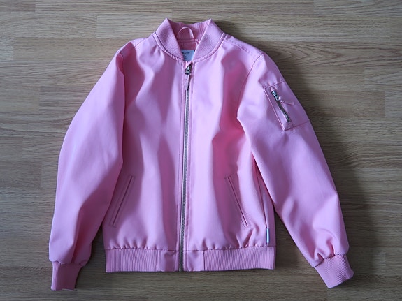 Polarn O. Pyret Bomber-takki 152cm vaaleanpunainen
