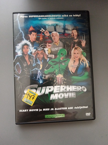 Superhero Movie dvd-elokuva