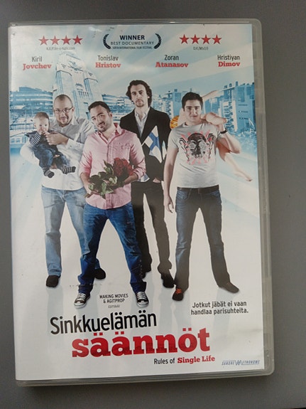 Sinkkuelämän säännöt DVD-elokuva