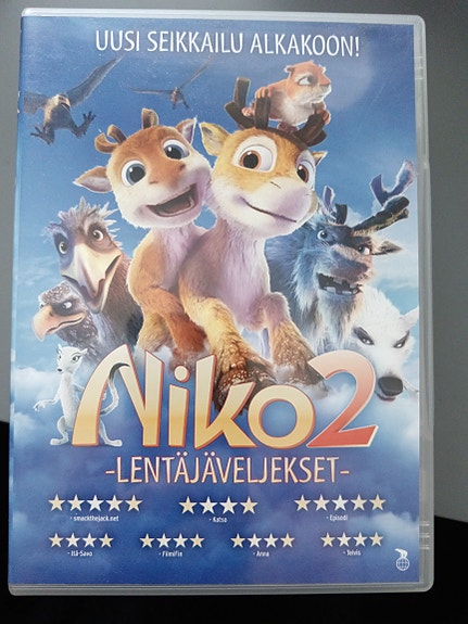 Niko 2 lentäjäveljekset DVD-elokuva