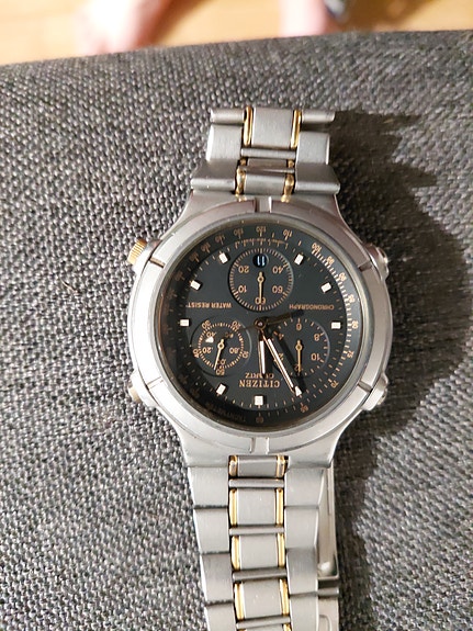 keräilykellot Citizen Chronograph