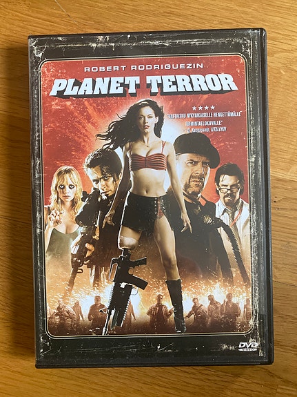 Planet Terror DVD-elokuva