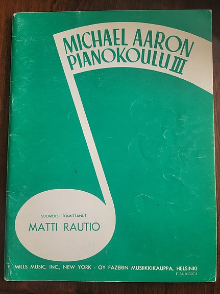 Michael Aaronin pianokoulu III