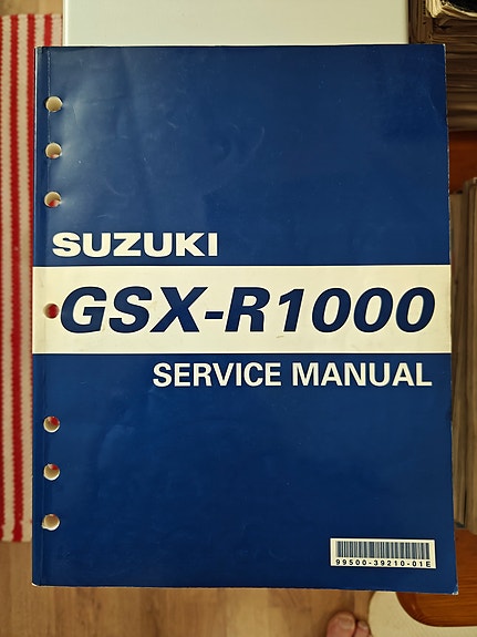 Korjaamokäsikirja Suzuki GSX-R 1000 K1