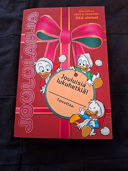Aku Ankka joululahja - Jouluisia lukuhetkiä -Joulu-taskari