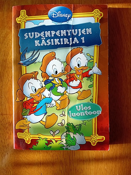 Sudenpentujen käsikirja 1 Ulos luontoon -kirja retro
