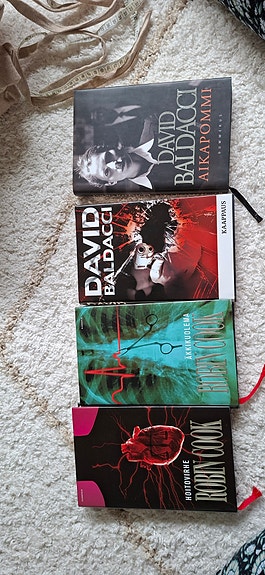 Robin cook ja david baldacci kirjoja