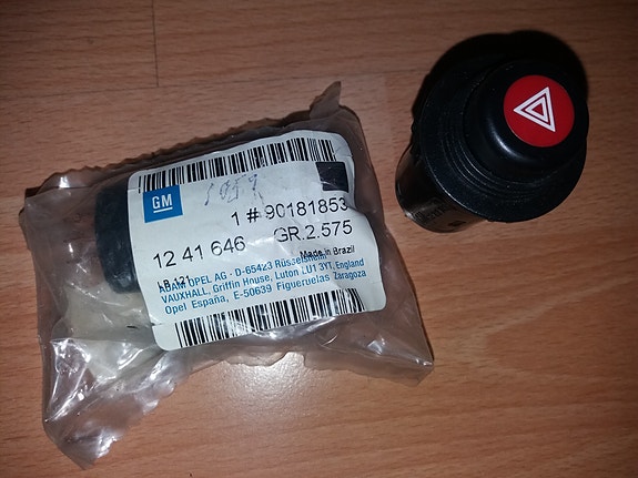 Hätävilkku kytkin Opel Kadett-E / Corsa-A / Monza / Ascona-C