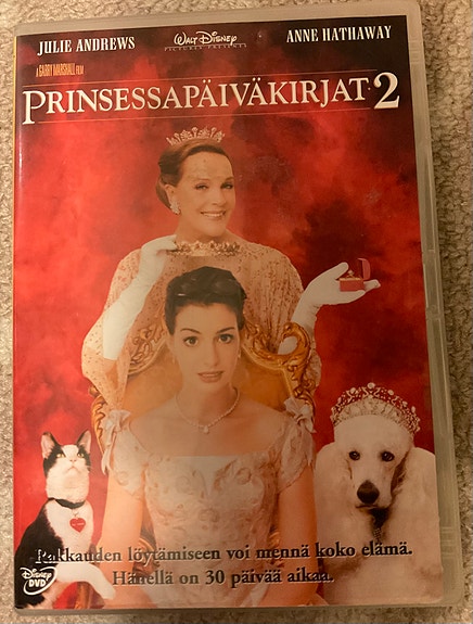 Prinsessapäiväkirjat 2 ( DVD )