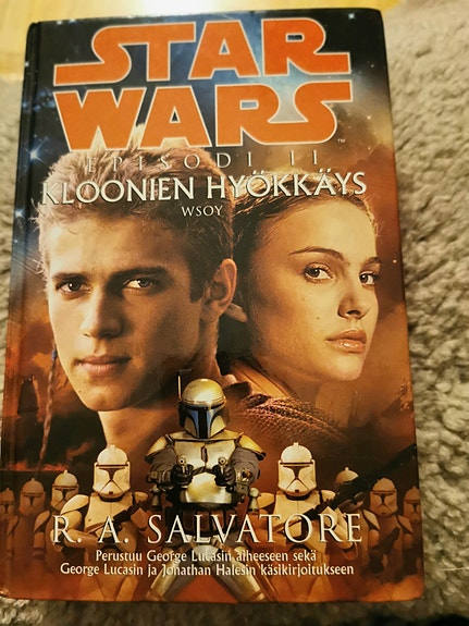 Star Wars Episodi II Kloonien hyökkäys romaani suomi