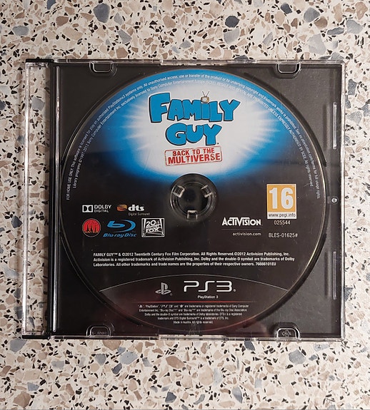 Family Guy: Back To The Multiverse PS3