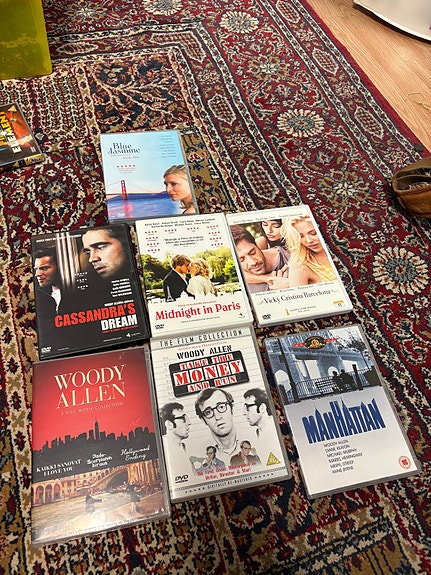Woody Allen leffakokoelma 10 kpl leffoja