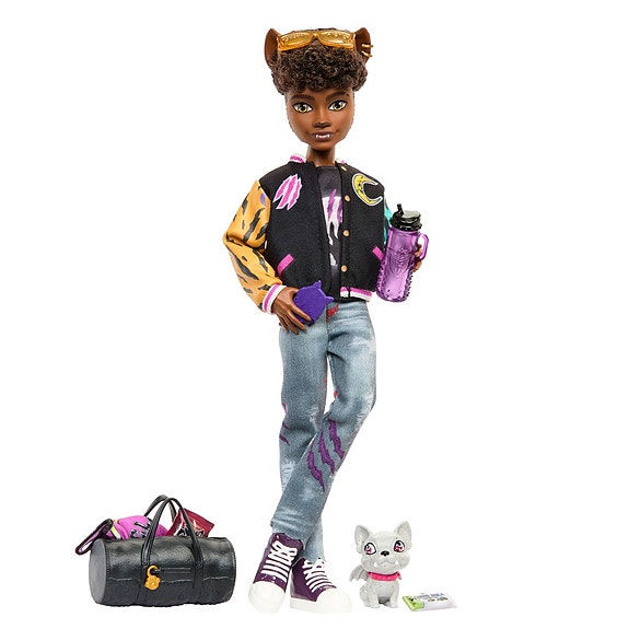 Monster High Clawd Wolf nukke ja lemmikki bulldog 37,99 € (45,99 €) ALE