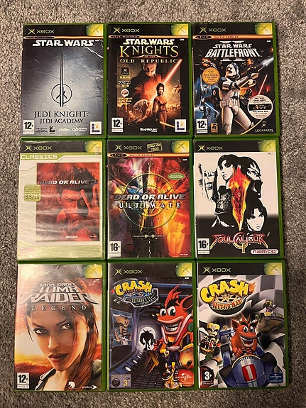 Xbox Original Pelit