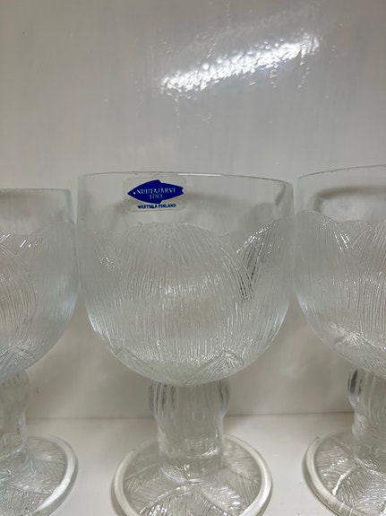 Nuutajärvi Pioni viinilasi 23 cl 4kpl