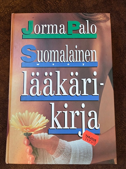 Jorma Palo Suomalainen lääkärikirja kovakantinen