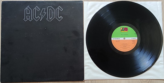 AC/DC – Back In Black LP orginal 80 UK