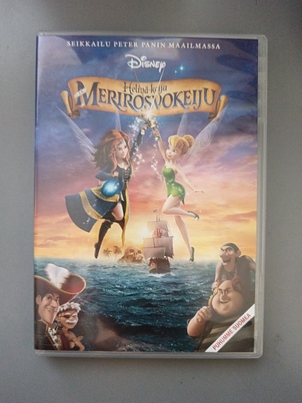 Disney Helinä-keiju ja merirosvokeiju DVD-elokuva