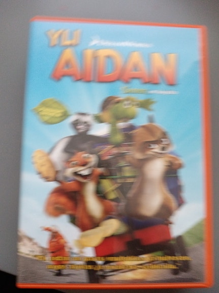 Yli aidan DVD animaatioelokuva