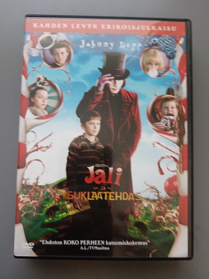 Jali ja suklaatehdas DVD-elokuva