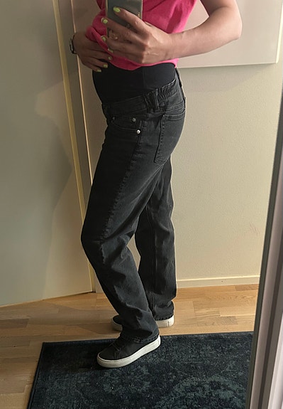 H&M äitiysfarkut koko S
