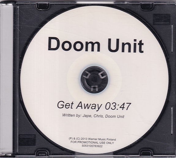 Doom Unit - Get Away (CDr, Single, Promo)