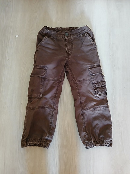 H&M ruskeat "farkut" 110 cm