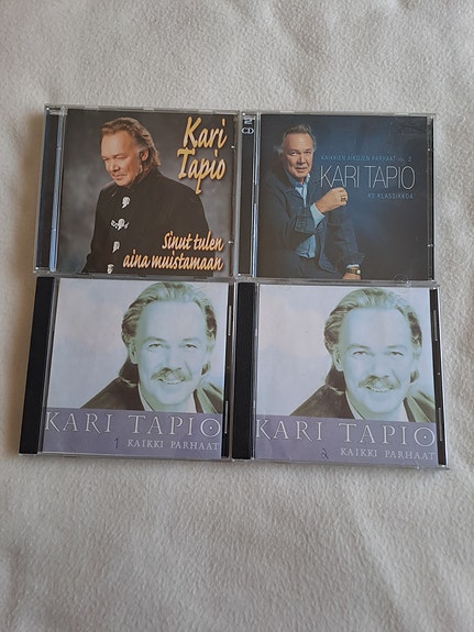 4 kpl Kari Tapion CD