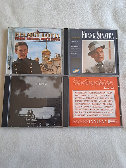 Helmut Lotti Frank Sinatra Samuli Edelmann Fazer Finnlevy CD-levyt kokoelma