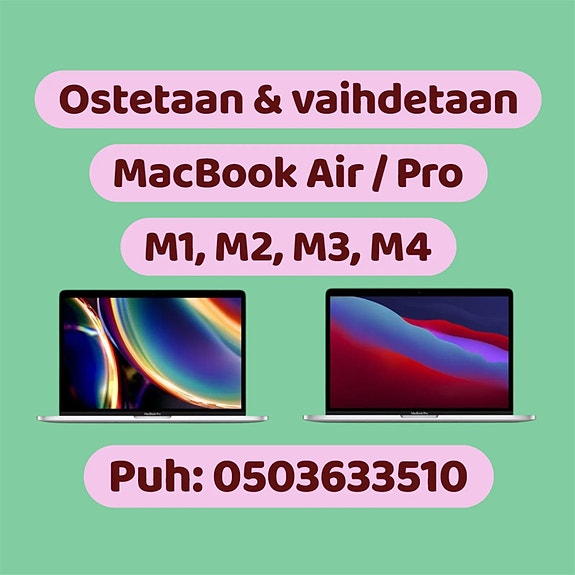 OSTAMME MacBook Pro 13” 14” 16” M1 M2 M3 M4 M5 Nouto!