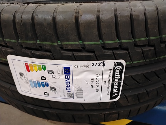 275/55r19 Continental kesärengas