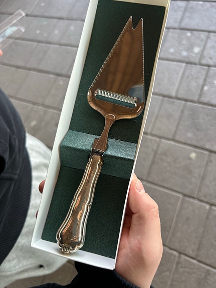 Hansa silver juustohöylä