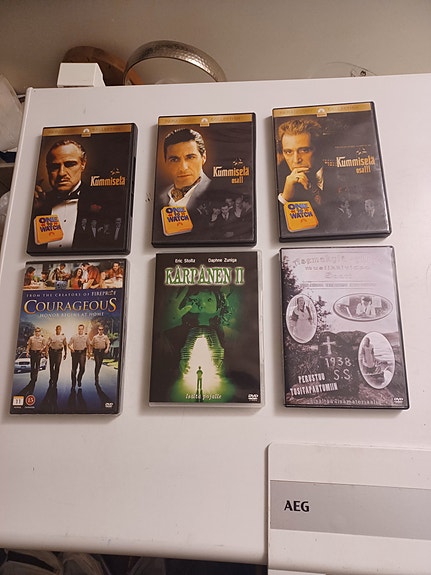 DVD- leffat