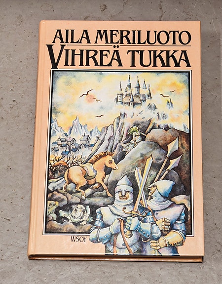 Aila Meriluoto Vihreä tukka kirja