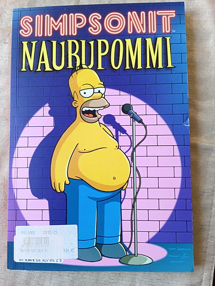 Simpsonit Naurupommi sarjakuva-albumi