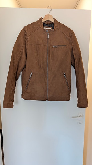 Jack & Jones miesten takki L ruskea mokka