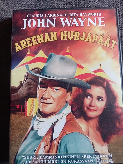 Areenan hurjapäät DVD-elokuva