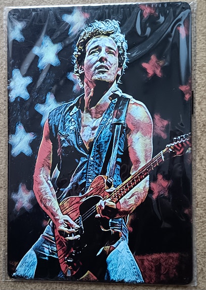 Peltikyltti Bruce Springsteen