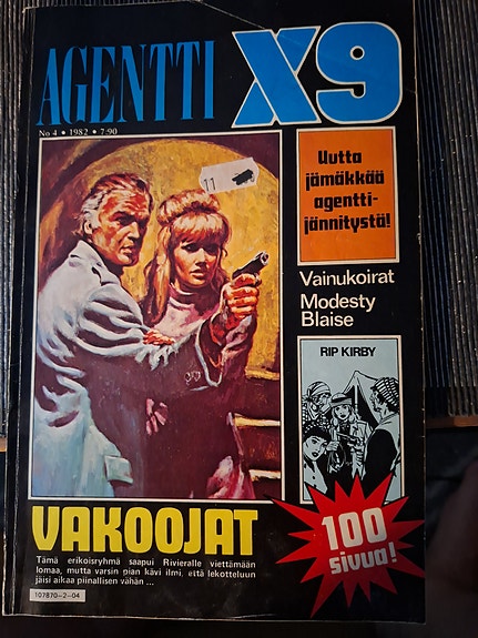 Agentti X9 4/1982